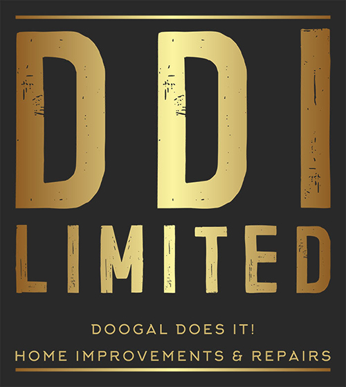 the logo for Doogal Does It, with the slogan of Home Improvements & Repairs